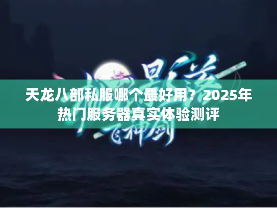 天龙八部私服哪个最好用？2025年热门服务器真实体验测评